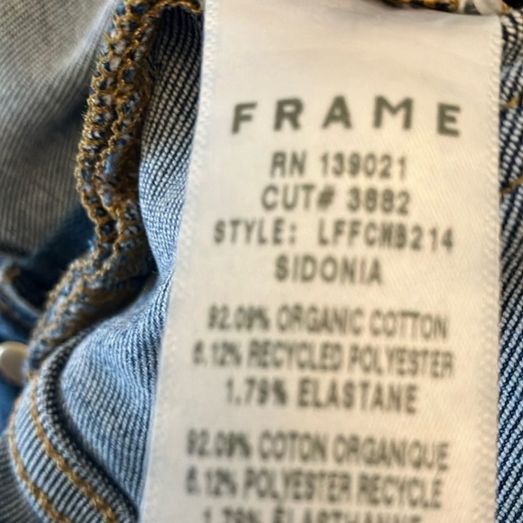 FRAME: Le Francoise Jeans- Sidonia- side zip, pockets, bootcut- 29 - Picture 3 of 16